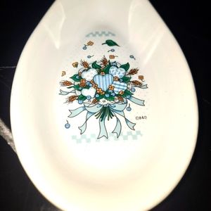 Cooks club blue heart spoonrest